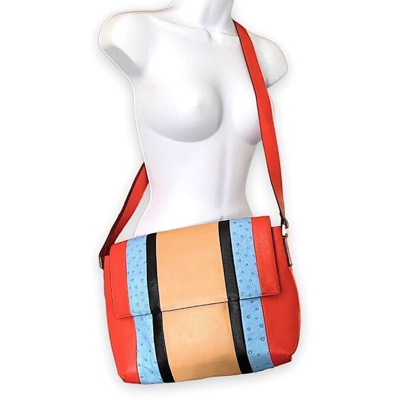 Victor Hugo Leather Crossbody Bag - Picture 2 of 16